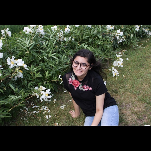 Boohoo mesh neck top - Picture 3 of 3